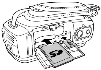 MEDION LIFE X47032 MD 86652 - Insérer et enlever la carte mémoire sd/sdhc - 1
