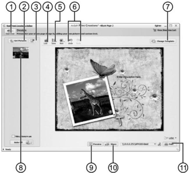 MEDION LIFE X47032 MD 86652 - Créer des pages d'album - 4