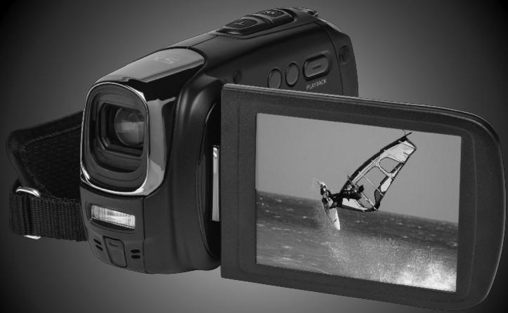 MEDION LIFE X47032 MD 86652 - Caméscope full HD avec écran tactile - 1
