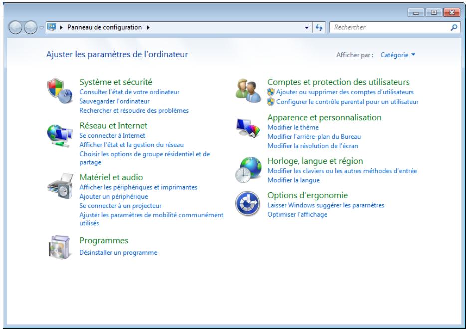 MEDION ERAZER X5357 D - Windows® 7 - Panneau de configuration - 1