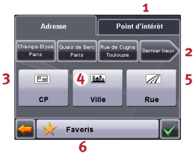 MEDION GOPAL E3115 M5 MD 96456 - Entrer une nouvelle destination - 2