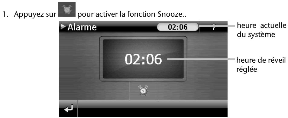 MEDION GOPAL P5430 M10 MD 97714 - Fonction snooze - 1