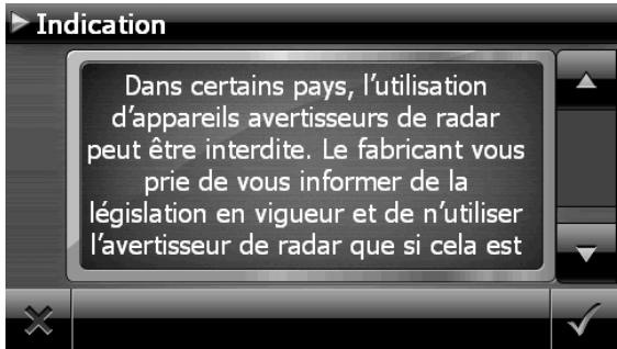 MEDION GOPAL P5430 M10 MD 97714 - Informations relatives à la surveillance du traffic - 1