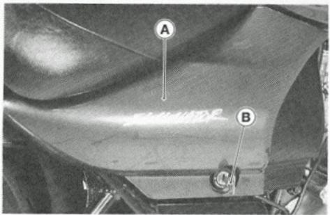 KAWASAKI ELIMINATOR 125 - Caches latéraux - 1