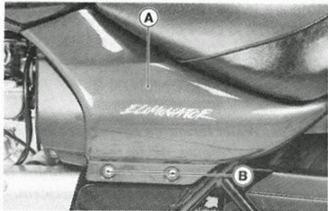 KAWASAKI ELIMINATOR 125 - Caches latéraux - 2