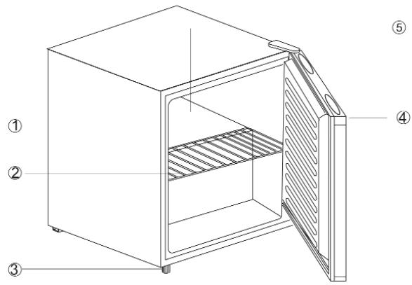 SEVERIN KS 9807 - CONGELATEUR BAR - Zestaw - 1