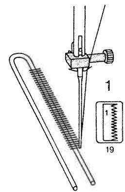 PFAFF TIPMATIC 1025 - Sewing buttonholes - 1