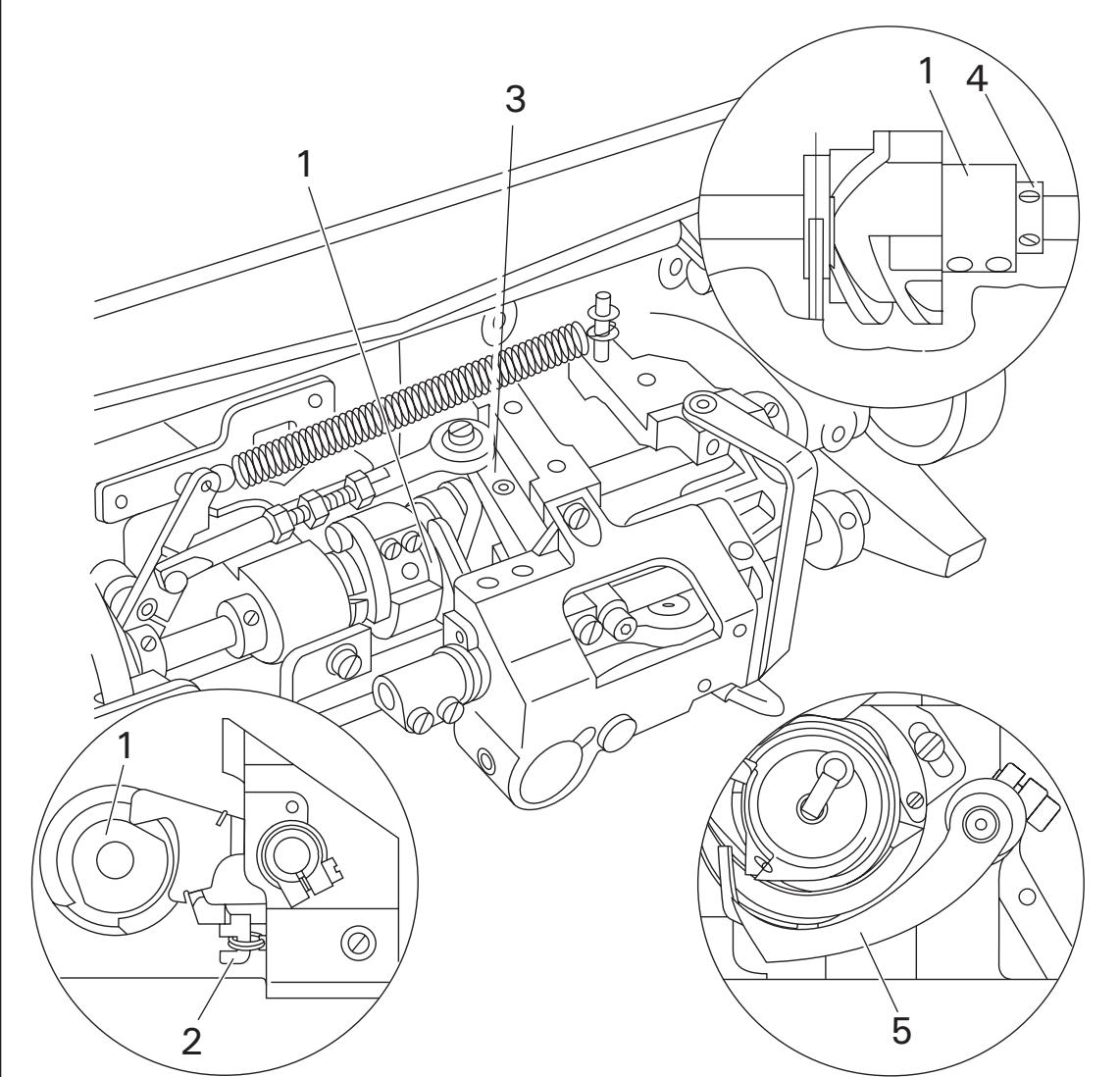 PFAFF 1245 - Règle - 1