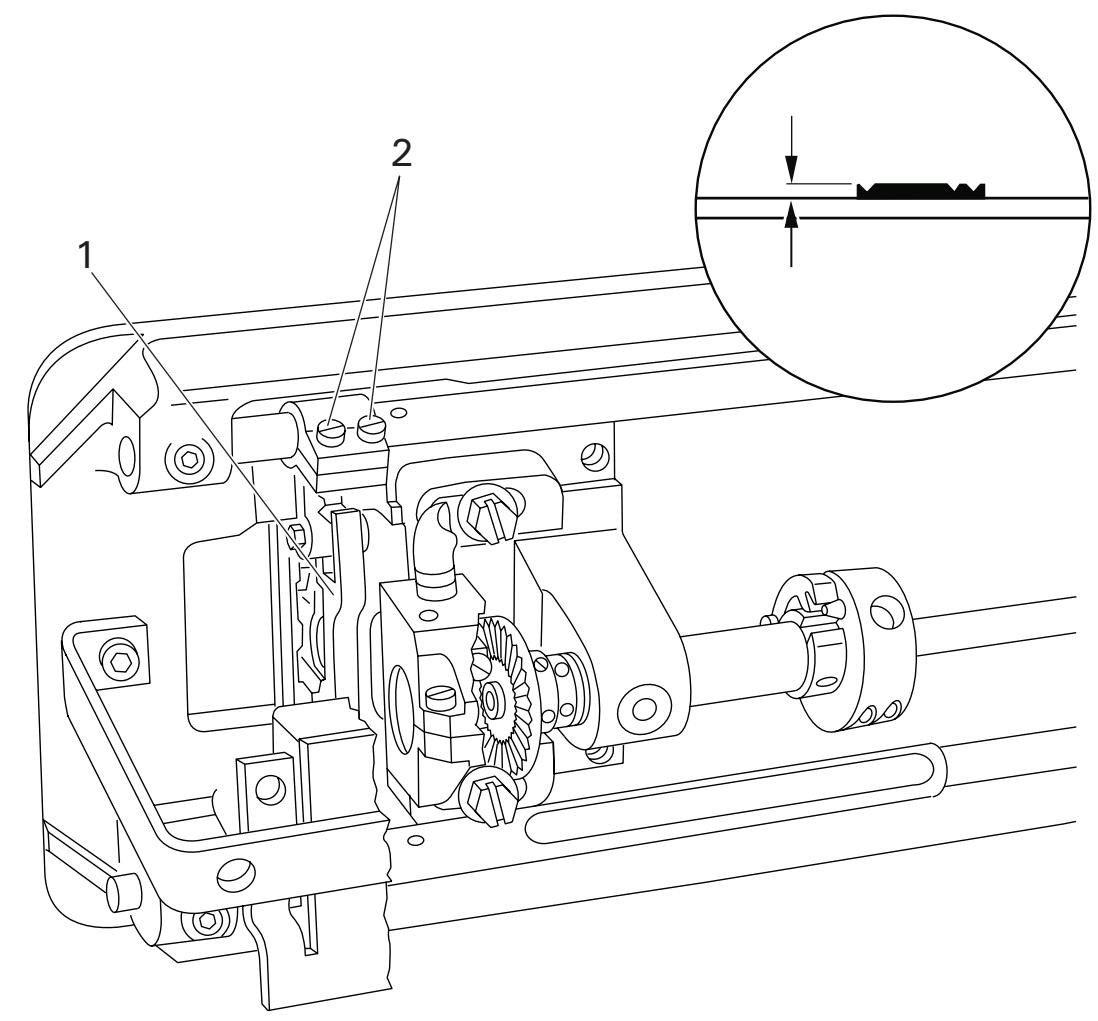 PFAFF 1245 - Règle - 1