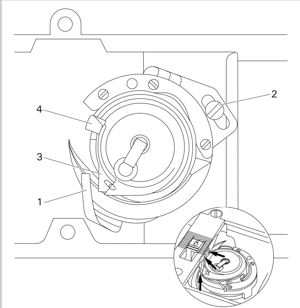 PFAFF 1245 - Règle - 1