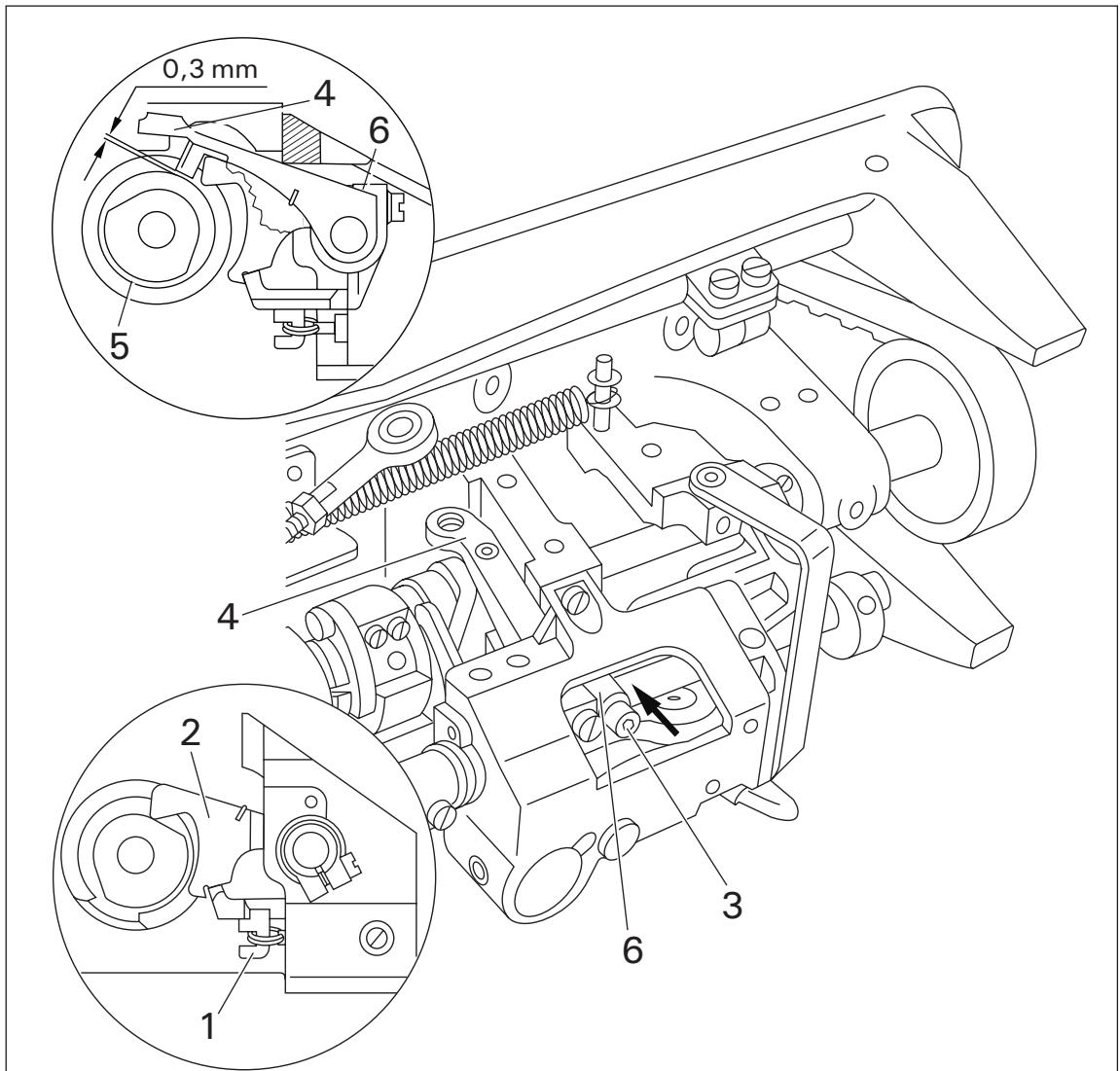 PFAFF 1245 - Règle - 1