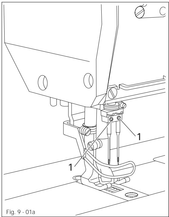 PFAFF 1245 - Mise en place de l'aiguille sur la PFAFF 1246 - 1