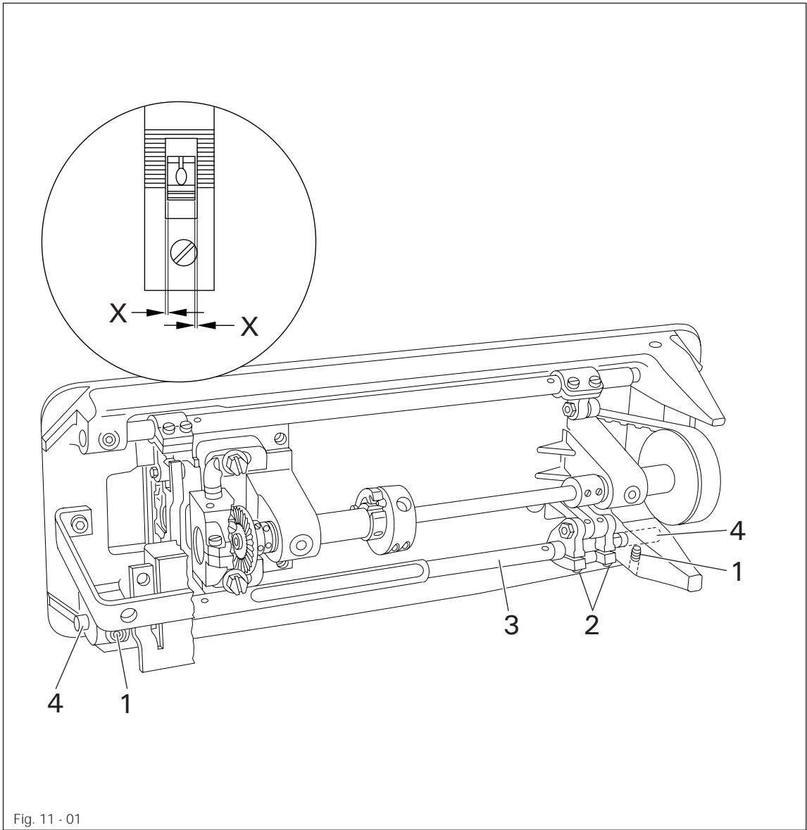 PFAFF 1245 - Règle - 1