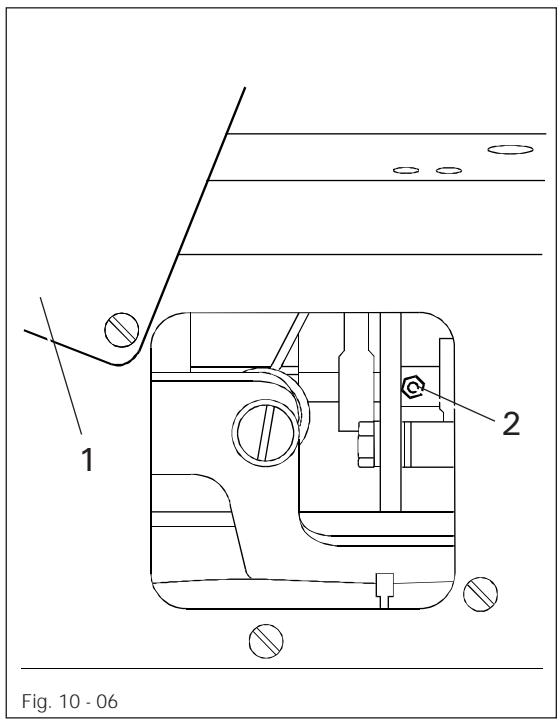 PFAFF 1245 - Lubrification de l'excentrique d'entrainment du pied entraineur - 2