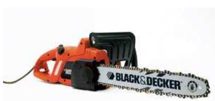 BLACK & DECKER BLACK & DECKER GK1635T - TRONCONNEUSE 35CM - 1600W - TENDEUR DE CHAINSE SANS OUTIL - 2