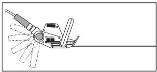 GARDENA EHT 550 VARIO - Réglage de la position de travail - 4