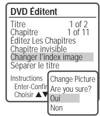 DAEWOO DH-6105 - Modification de l'image de l'index - 1