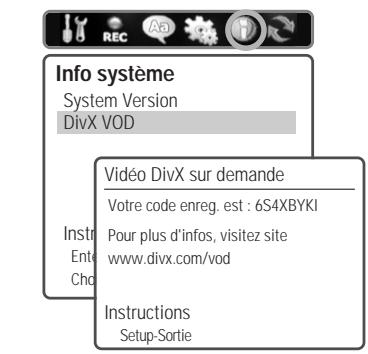 DAEWOO DH-6105 - Restauration des paramètres par défaut - 3