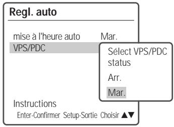 DAEWOO DH-6105 - Réglage de l'horloge automatique - 2