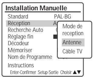 DAEWOO DH-6105 - Réglage manuel - 2