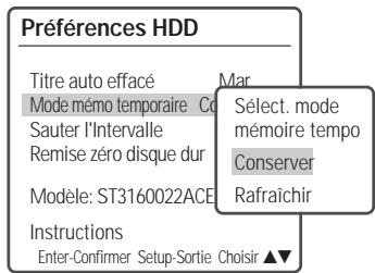 DAEWOO DH-6105 - Mode de la mémoire tampon - 1