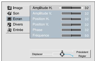 DAEWOO DP-4220LV - Appuyez sur les touches △/∇. - 2