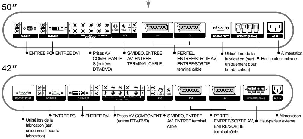 DAEWOO DP-4220LV - Face avant, face arrière, télécommande - 4