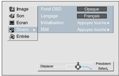 DAEWOO DP-4220LV - Appuyez sur les touches △/∇. - 2