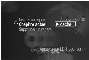 DAEWOO DQR-1000D - Insérer des marqueurs de chapitre - 2