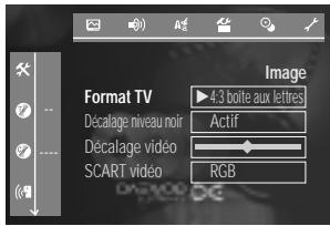 DAEWOO DQR-1000D - Réglages d'image - 1
