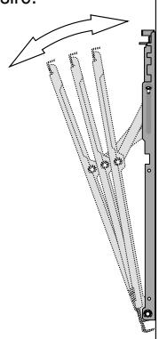 DAEWOO DT-4220NH,HANGER,STAND,SPEAKER - Réglage des angles de visualisation - 2