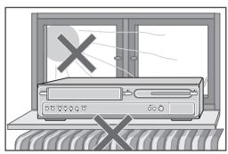 DAEWOO DVD RECORDER VCR3200 - Précautions de sécurité - 1