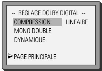 DAEWOO DVG-5000N - RÉGLAGE DES MENUS DE DVD - 4
