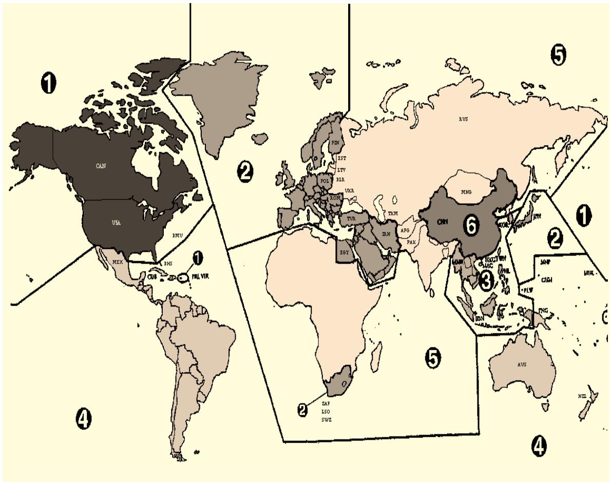 DAEWOO DVG-5000N - CODE RÉGIONAL DE RESTRICTION - 1