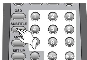 DAEWOO DVG-5000N - SELECTION DES SOUS-TITRES - 1