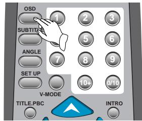 DAEWOO DVG-5000N - AFFICHAGE À L'ÉCRAN - 1