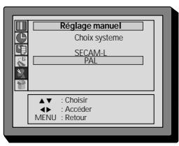DAEWOO F14H3T1 - Réglage manuel - 1