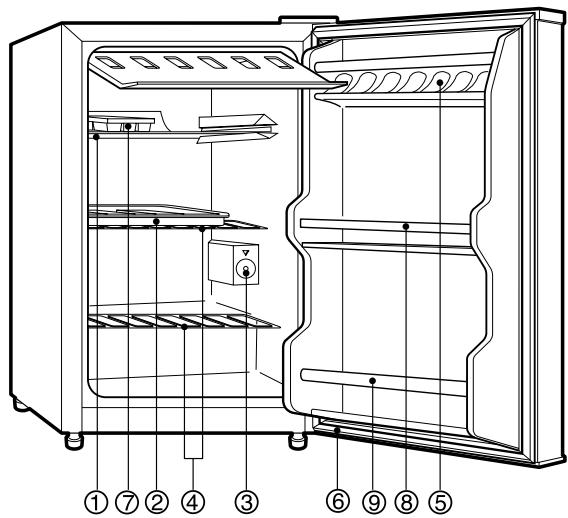 DAEWOO FR-063-DS - DENOMINAZIONE DEI COMPONENTI - 2