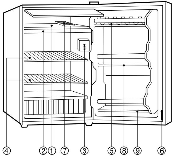 DAEWOO FR-063-DS - DENOMINAZIONE DEI COMPONENTI - 3