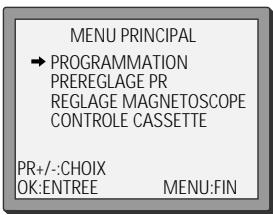 DAEWOO ST864 - Réglage OSD - 1