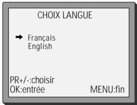 DAEWOO SVP2500-A - Langues des menus - 6