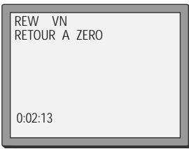 DAEWOO SVP2600 - Accès à la position 0:00:00 du compteur - 1