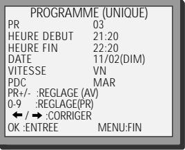 DAEWOO SVP2600 - Enregistrement différé à l'aide des codes showview - 3