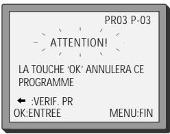 DAEWOO VCR5361B - Effacer des emplacements de programme - 12
