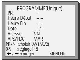 DAEWOO VQ253 - Type d'enregistrement - 6