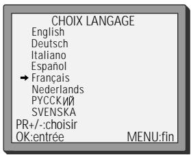 DAEWOO VQ253 - Les réglages automatiques - 5