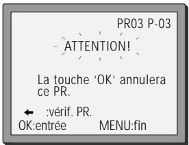DAEWOO VQ253 - Effacer des chaînes - 11