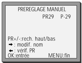 DAEWOO VQ253 - Installer des chaînes - 6