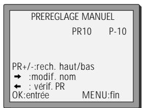 DAEWOO VQ997 - Noms de chaînes - 2