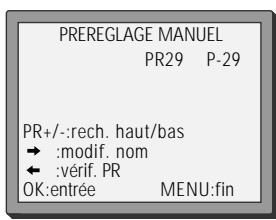DAEWOO VQ997 - Installer des chaînes - 10